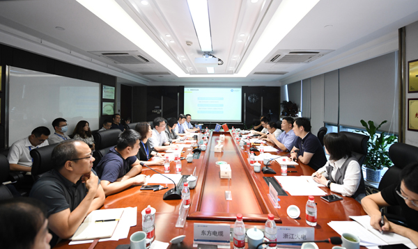 省能源局在腾龙国际平台股份召开浙江省风电工业链生长课题启动会