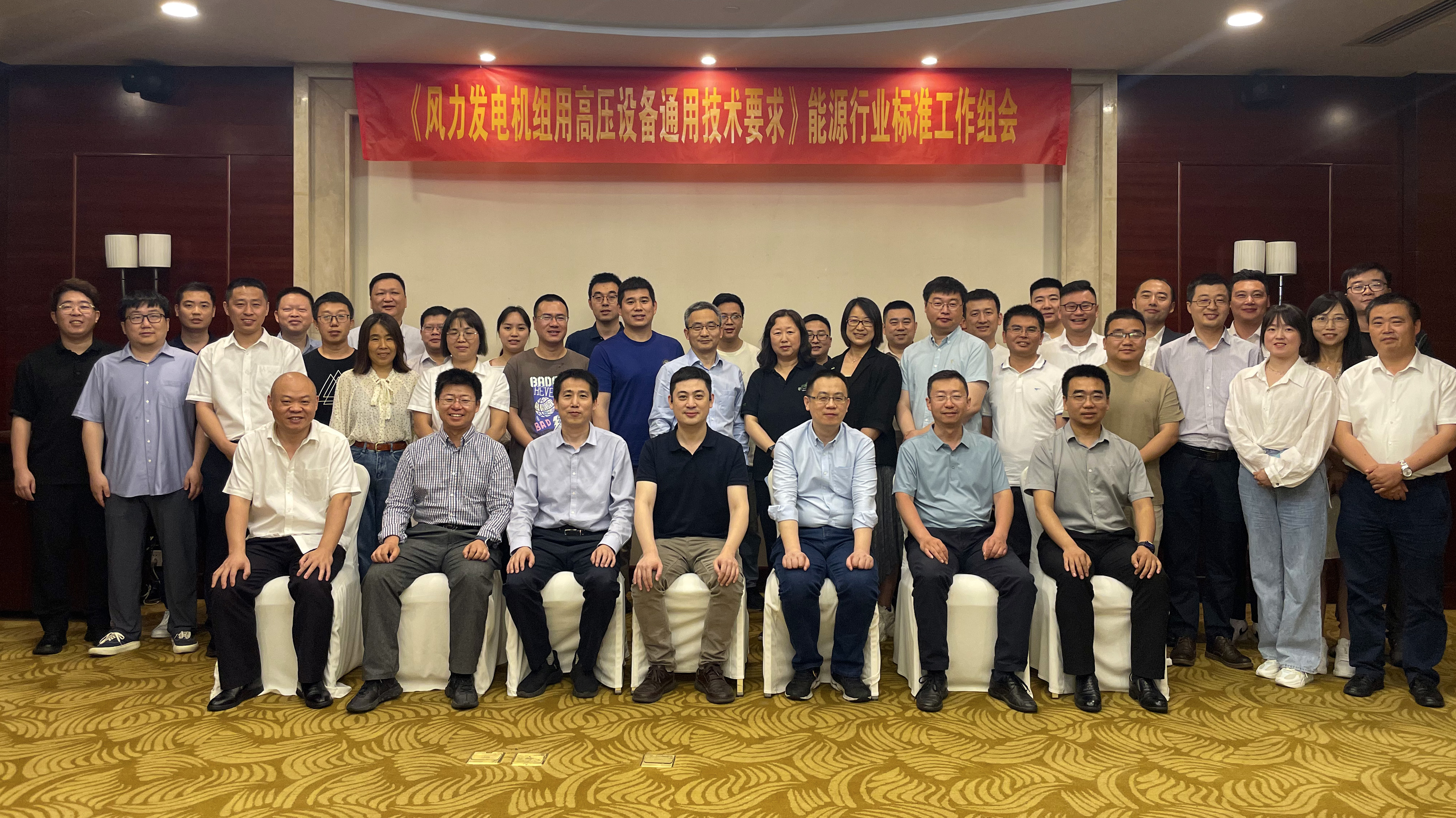 腾龙国际平台牵头！《风力发电机组用高压装备通用手艺要求》标准在杭启动